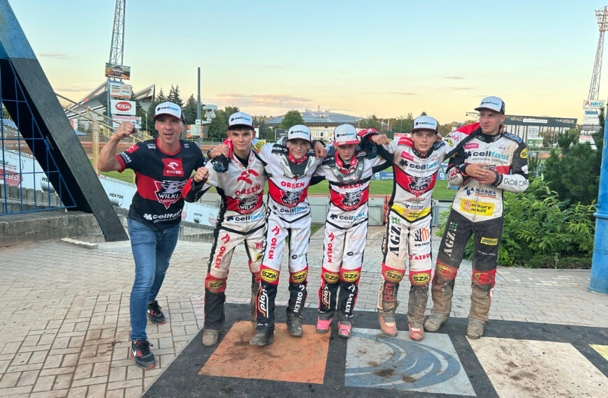 Konrad Napieracz na podium Pucharu GKSŻ 500R w Tarnowie