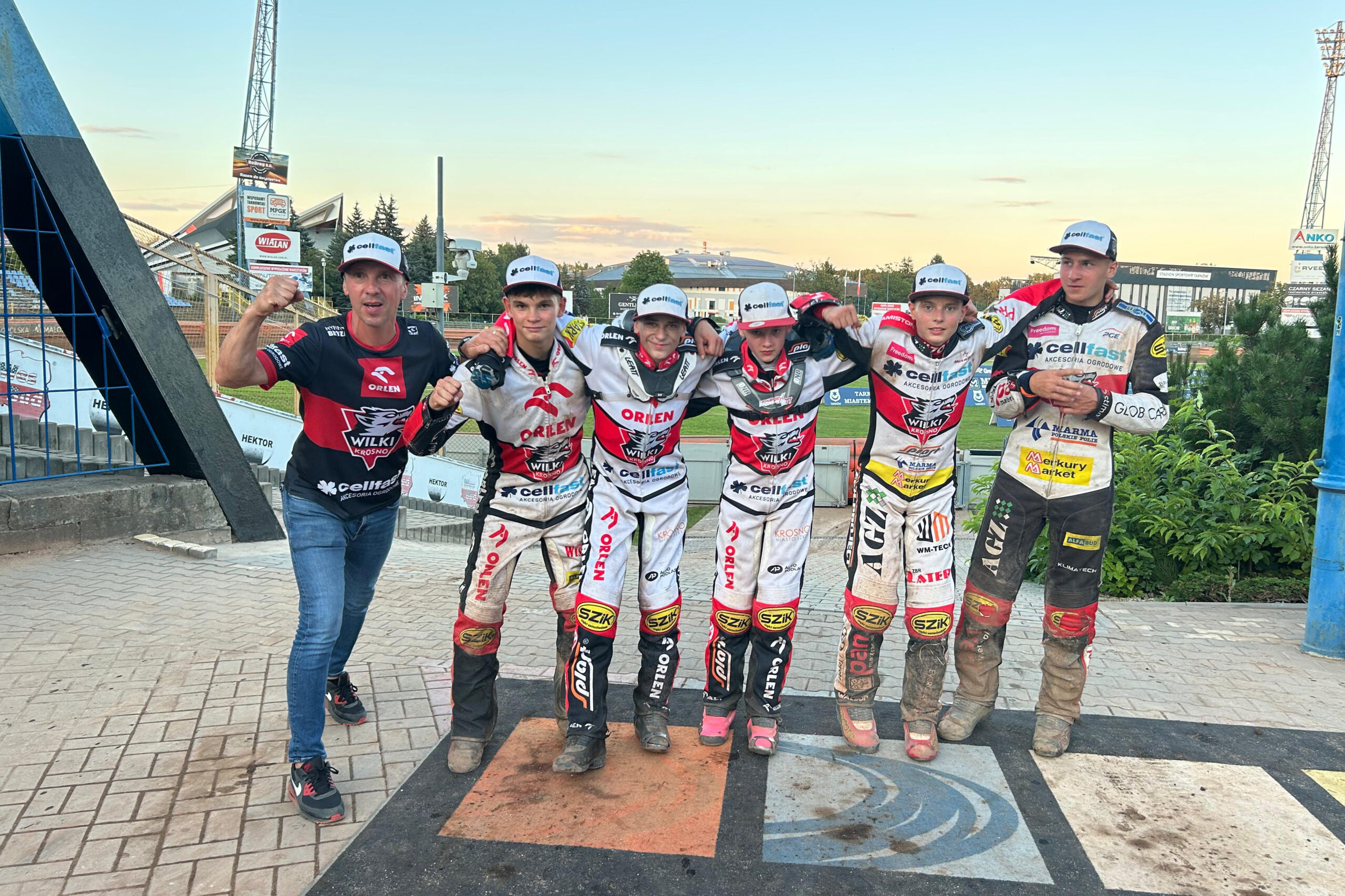 Konrad Napieracz na podium Pucharu GKSŻ 500R w Tarnowie