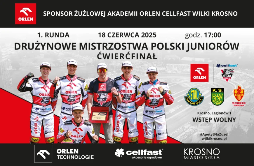 Ćwierćfinał DMPJ w Krośnie już w środę 18 czerwca o 17:00