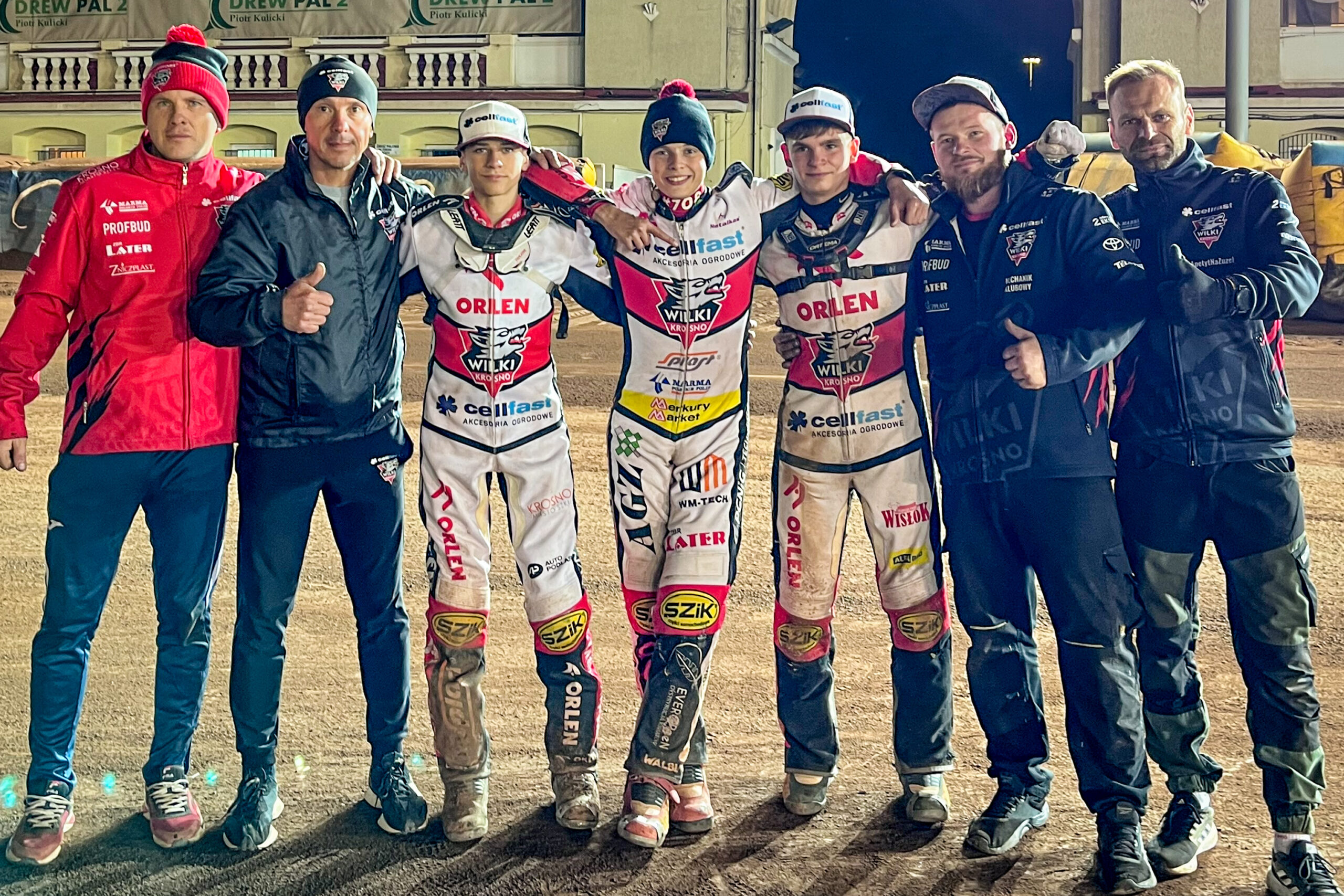 Fabian Brożyna na podium pierwszej rundy Indywidualnych Mistrzostw Polski 500R!
