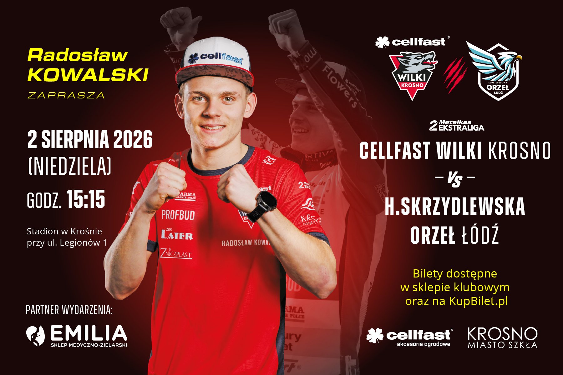 Informator meczowy – Cellfast Wilki Krosno vs. H.Skrzydlewska Orzeł Łódź