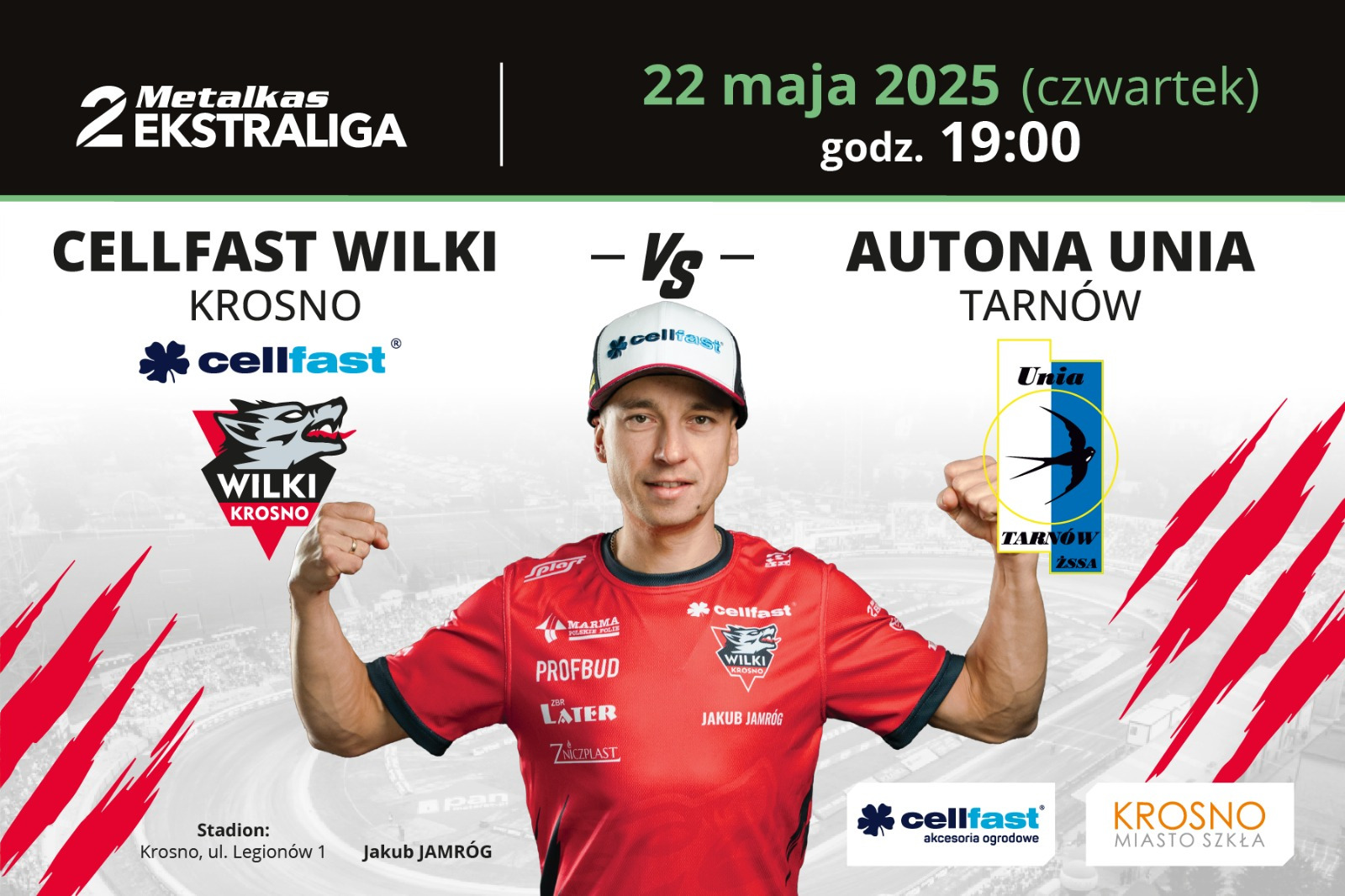 Derbowe starcie z Tarnowem 22 maja przy Legionów! Bilety już w sprzedaży
