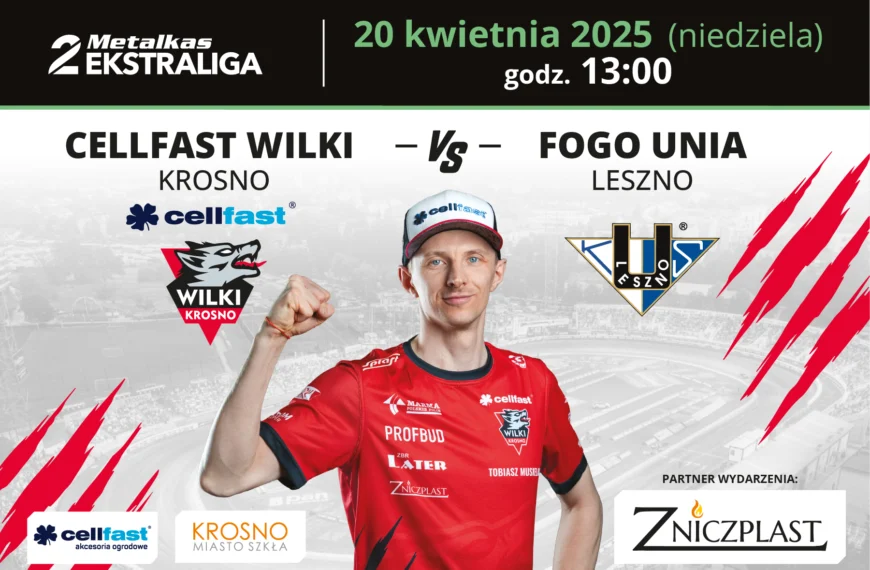 Inaugurujemy ligę w Krośnie – bilety na hitowy mecz z Unią Leszno dostępne!