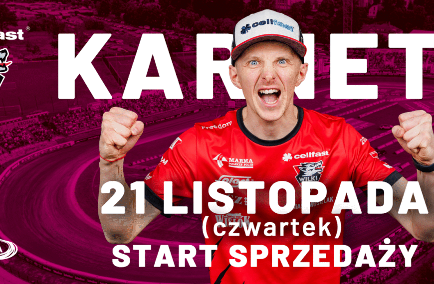 Rusza sprzedaż karnetów Cellfast Wilki Krosno na sezon żużlowy 2025!