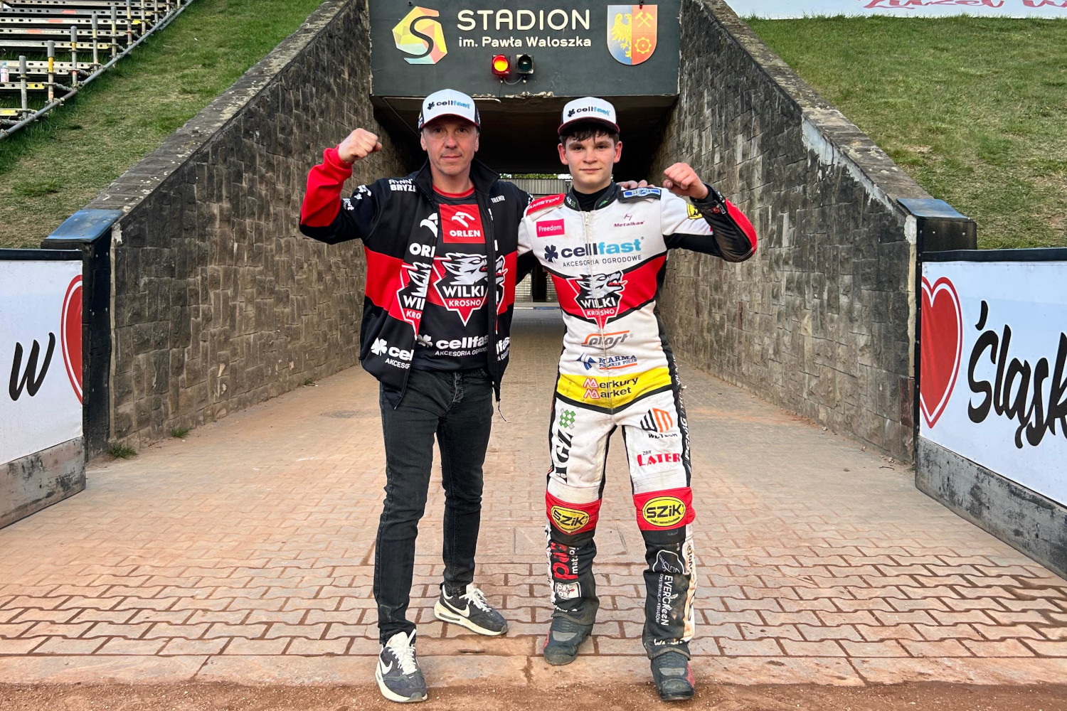 Fabian Brożyna drugi w rundzie Pucharu GKSŻ 500R w Świętochłowicach