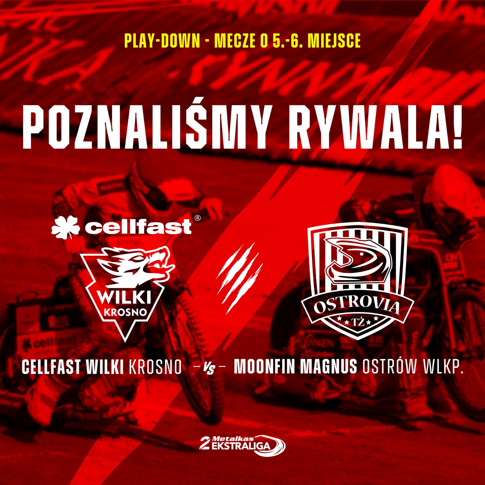 Ostrów rywalem Cellfast Wilków w fazie finałowej Metalkas 2. Ekstraligi