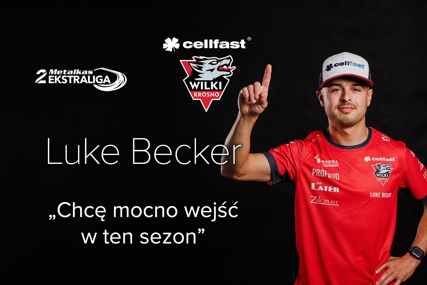 Luke Becker: „Chcę być mocny od samego początku”