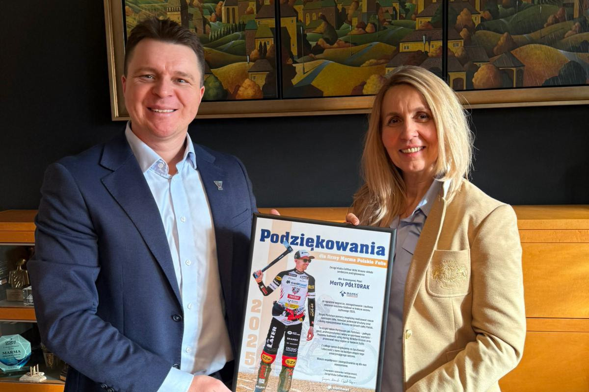 Marma Polskie Folie z Cellfast Wilkami w sezonie 2026!
