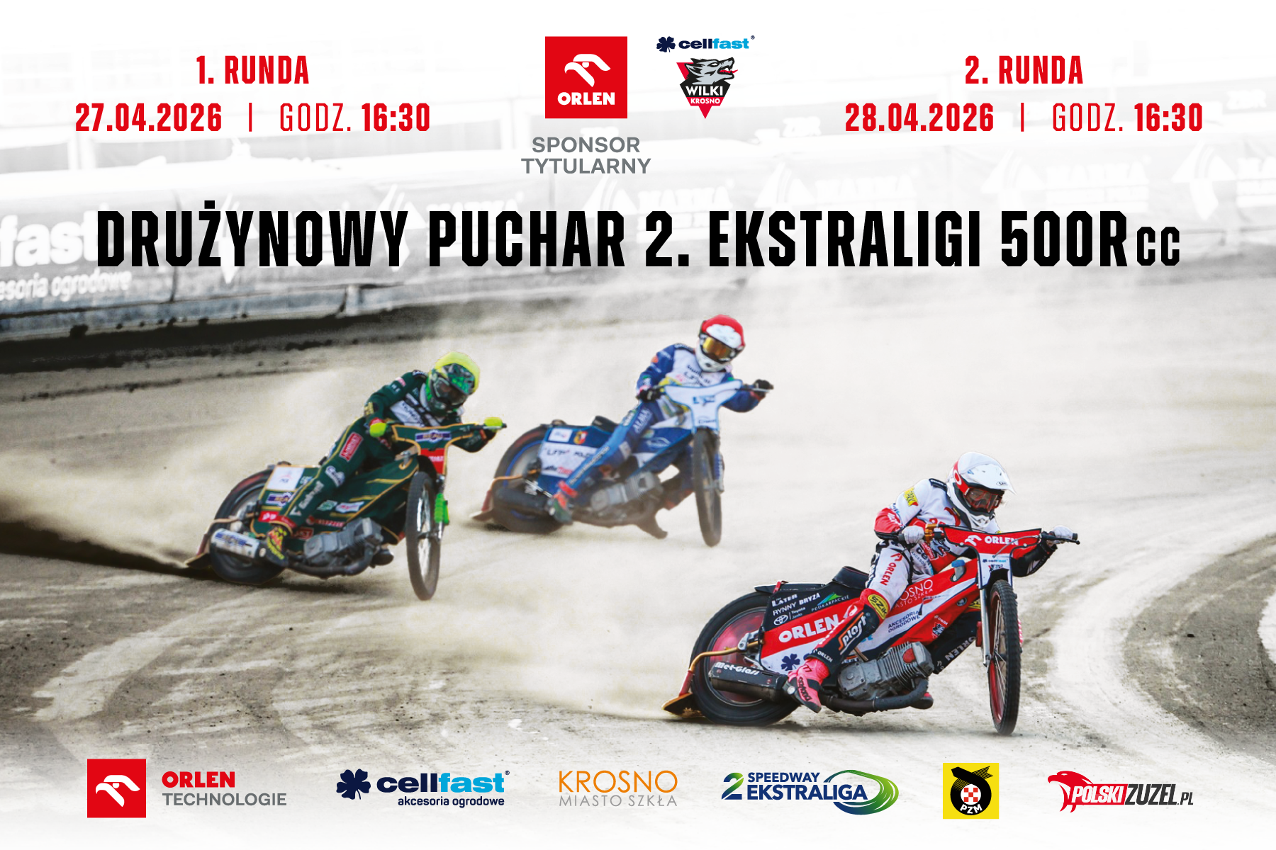 Przed nami Drużynowy Puchar 2. Ekstraligi 500R – ORLEN Cellfast Wilki na starcie