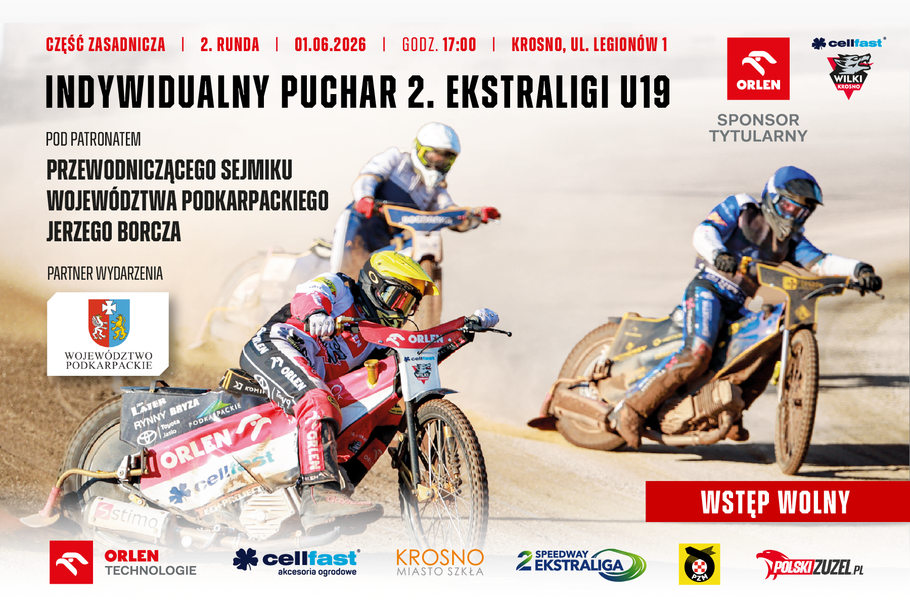 Indywidualny Puchar 2. Ekstraligi U19 w Krośnie odwołany – nowy termin wkrótce