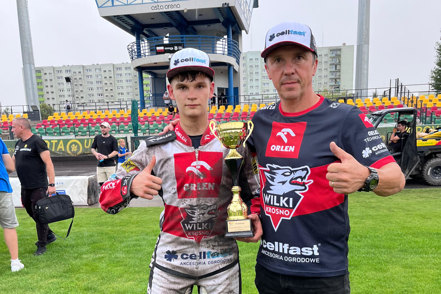 Fabian Brożyna drugi w rundzie Pucharu GKSŻ 500Rcc w Pile